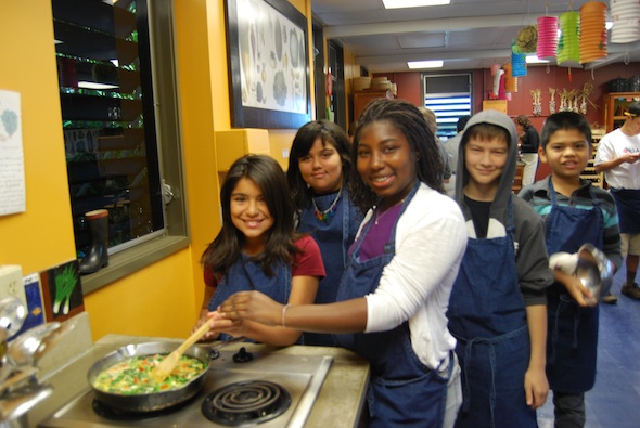 Students Cooking